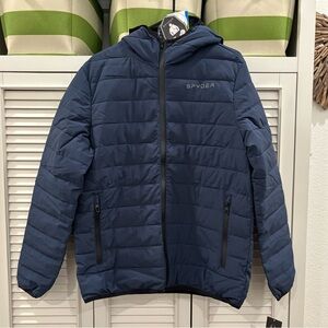 New with tag SPYDER Jacket; Navy; Small